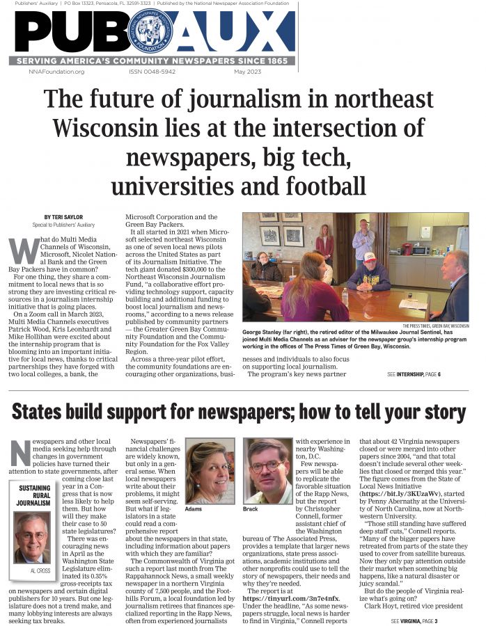 Current issue of Publishers' Auxiliary