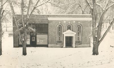 The Times-Independent operated out of a bank building in 1918 on the site of what is now Wells Fargo at Center and Main streets. (Times-Independent file photo) The Times-Independent operated out of a bank building in 1918 on the site of what is now Wells Fargo at Center and Main streets. (Times-Independent file photo)
