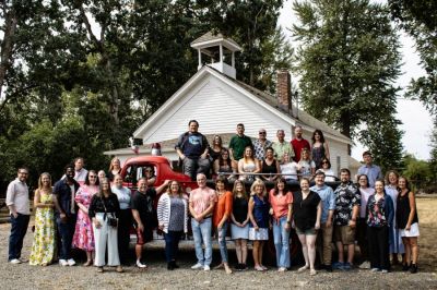 Active Media staff attended a company barbecue last August and used the occasion to get a group shot.