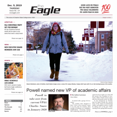 The Eagle of Chadron (Nebraska) State College The Eagle of Chadron (Nebraska) State College