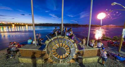 Fireworks and Flooding for 4th (Tony Carosella | Advertiser-Courier, Hermann, Missouri) Fireworks and Flooding for 4th (Tony Carosella | Advertiser-Courier, Hermann, Missouri)