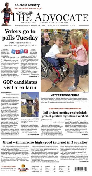 I worked with the staff of The Marysville Advocate on their new design, which went to the press today. Over the past few months, I’ve worked on redesigns with several newspapers all over the U.S., and I’ve noticed that the technical and design issues ... I worked with the staff of The Marysville Advocate on their new design, which went to the press today. Over the past few months, I’ve worked on redesigns with several newspapers all over the U.S., and I’ve noticed that the technical and design issues ...