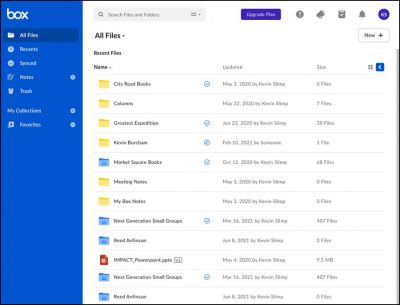 Besides backup drives and cloud backups, we use an online service called box.com, which holds essential files on a server. Besides backup drives and cloud backups, we use an online service called box.com, which holds essential files on a server.
