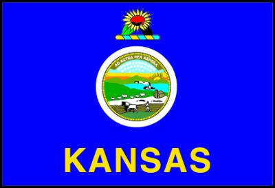 Kansas state flag Kansas state flag