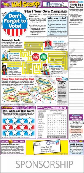 Young readers will explore good leadership qualities and discover the difference between facts and opinions. Take a look at these fun ways to learn about democracy. Young readers will explore good leadership qualities and discover the difference between facts and opinions. Take a look at these fun ways to learn about democracy.