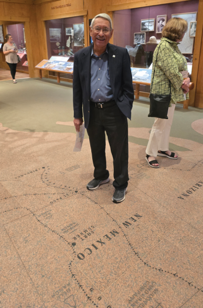 Sammy Lopez is pictured at the National Cowboy and Western Heritage Museum while in Oklahoma City for the Newspaper Association Managers (NAM) summer conference on July 31, 2024. (Lynne Lance, Pub Aux) Sammy Lopez is pictured at the National Cowboy and Western Heritage Museum while in Oklahoma City for the Newspaper Association Managers (NAM) summer conference on July 31, 2024. (Lynne Lance, Pub Aux)