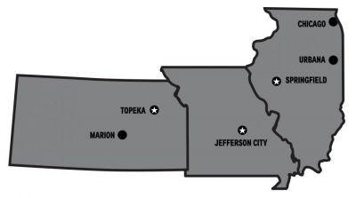 Marion County, situated near the center of Kansas and about a hour north of Wichita, is not affluent, but it has plenty of interesting characteristics. The Marion reservoir and Marion Lake offer outdoor recreation. St. John Nepomucene Catholic Church honors Father Emil Kapaun of the Marion Diocese, a chaplain in the Korean War who was a prisoner of war and is now on the path to canonization. A cemetery marks the remnants of Gnadenau, a communal village of Mennonite immigrants from Russia. And while the village is a ghost town, the Mennonite culture lives on through Tabor College, currently owned and operated by the Mennonite Brethren Church.