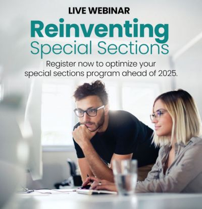 Creating a fresh, relevant and profitable special sections program year after year is an important part of every newspaper&rsquo;s revenue strategy, and a challenge for many. Click here to register.
