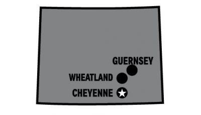 Wheatland, Wyoming, and Guernsey, Wyoming, are about 30 miles apart, and DeLap covers both with little overlap in stories.